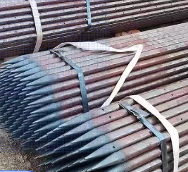 金华超前小导管预埋钢管出尖打孔焊倒刺无缝焊管厂